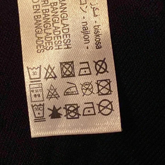 NWT. Zara Black Viscose Blend Knitwear Sleeveless Bodysuit. Size S. - Picture 9 of 9